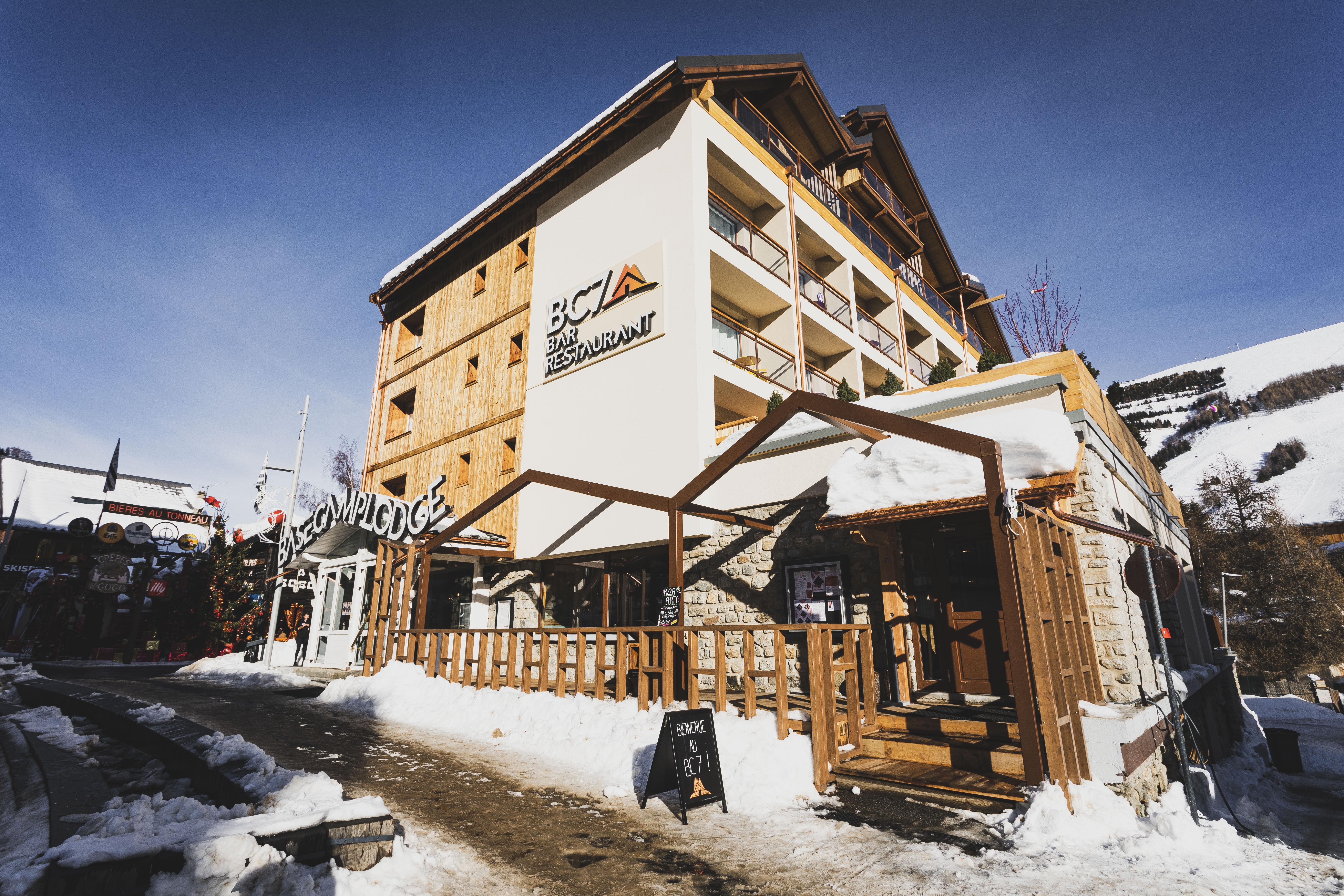Hotel Base Camp Lodge - Les 2 Alpes Les Deux Alpes Bagian luar foto